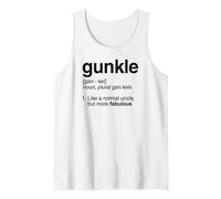 Définition du Dictionnaire Gunkle : Blague Amusante sur l'oncle Gay Débardeur