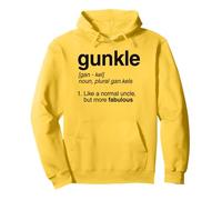 Définition du Dictionnaire Gunkle : Blague Amusante sur l'oncle Gay Sweat à Capuche