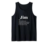Définition du Dictionnaire Jim is A Legend Drôle Débardeur