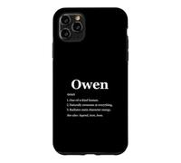 Définition du Dictionnaire Owen is A Legend Drôle Coque pour iPhone 11 Pro Max