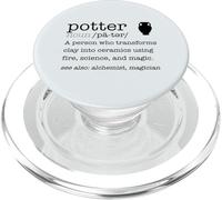Définition du Dictionnaire Potter Funny Ceramics is Magic Meme PopSockets PopGrip pour MagSafe