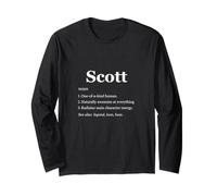 Définition du Dictionnaire Scott is A Legend Drôle Manche Longue