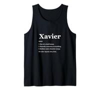 Définition du Dictionnaire Xavier est Une légende Discours Amusant Débardeur