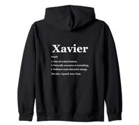 Définition du Dictionnaire Xavier est Une légende Discours Amusant Sweat à Capuche