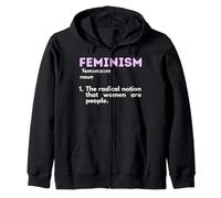 Définition du féminisme Droits féministes habilités des Femmes Sweat à Capuche