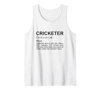 Définition du Joueur Cricket Entraîneur Cricket Jeu battes Débardeur