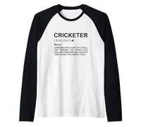 Définition du Joueur Cricket Entraîneur Cricket Jeu battes Manche Raglan