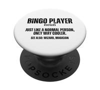 Définition du Joueur de Bingo Fier drôle Bingo PopSockets PopGrip Adhésif