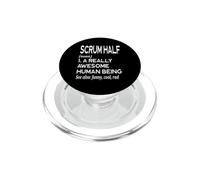Définition du Joueur de Rugby drôle - Scrum Half PopSockets PopGrip pour MagSafe