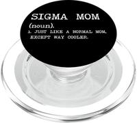 Définition du mème Amusant pour la fête des mères Sigma Mom PopSockets PopGrip pour MagSafe