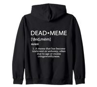 Définition du mème Mort, Culture Internet drôle pour Adultes, Dead Meme Sweat à Capuche