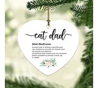 Définition du Mot « Chat Papa » dans Le Dictionnaire Ornement Noël Suspendu Céramique Suspension Suspendre pour Intérieur Bureau Maison 7.3Cm