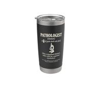 Définition du pathologiste Typographie de résolution supérieure Gobelet isotherme en acier inoxydable double paroi