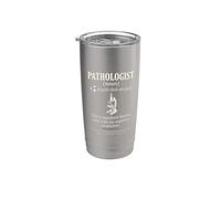 Définition du pathologiste Typographie de résolution supérieure Gobelet isotherme en acier inoxydable double paroi
