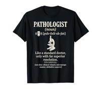 Définition du pathologiste Typographie de résolution supérieure T-Shirt