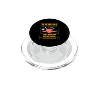 Définition du père Enseignant comme Un père Normal, Rien Que Plus Cool PopSockets PopGrip pour MagSafe