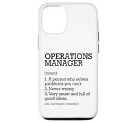 Définition du poste de gestionnaire des opérations personnalisée drôle Coque pour iPhone 12/12 Pro