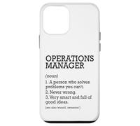 Définition du poste de gestionnaire des opérations personnalisée drôle Coque pour iPhone 12 mini