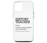 Définition du Poste de Professeur d'histoire personnalisée drôle Coque pour iPhone 12/12 Pro