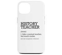 Définition du Poste de Professeur d'histoire personnalisée drôle Coque pour iPhone 13