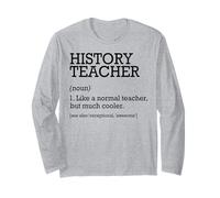 Définition du Poste de Professeur d'histoire personnalisée drôle Manche Longue