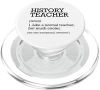 Définition du Poste de Professeur d'histoire personnalisée drôle PopSockets PopGrip pour MagSafe