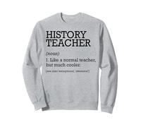 Définition du Poste de Professeur d'histoire personnalisée drôle Sweatshirt