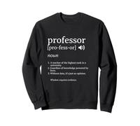Définition du Professeur - Design Universitaire drôle Sweatshirt
