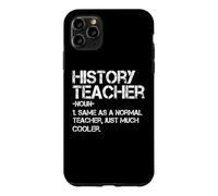 Définition du Professeur d'histoire Retour à l'école Premier Jour drôle Coque pour iPhone 11 Pro Max