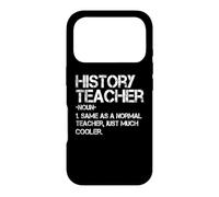 Définition du Professeur d'histoire Retour à l'école Premier Jour drôle Coque pour iPhone 17 Pro