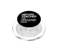 Définition du Professeur d'histoire Retour à l'école Premier Jour drôle PopSockets PopGrip pour MagSafe