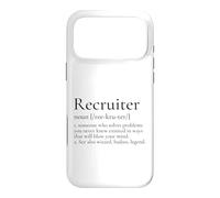 Définition du recrutement pour Funny Recruiter Coque pour iPhone 17 Pro Max