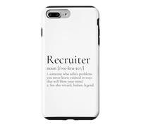 Définition du recrutement pour Funny Recruiter Coque pour iPhone 7 Plus/8 Plus