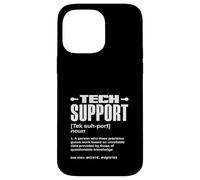 Définition du Support Technique Funny Noun Magician IT Coque pour iPhone 14 Pro Max