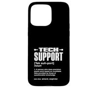 Définition du Support Technique Funny Noun Magician IT Coque pour iPhone 15 Pro Max