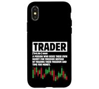 Définition du Trader - Stock Trading Crypto Money Investisseur Coque pour iPhone X/XS