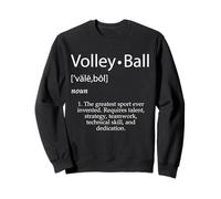 Définition du Volley-Ball Meilleur Sport d'équipe Spike The Volleyball Sweatshirt