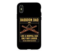 Définition d'un père basson comme Un père Normal mais Beaucoup Plus Fort Coque pour iPhone X/XS