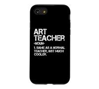 Définition d'un Professeur d'art : Retour à l'école, Premier Jour d'école : Dicton Amusant Coque pour iPhone SE (2020) / 7/8