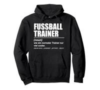 Définition Football Trainer Cadeau Football Trainer Coaching Sweat à Capuche