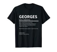 Définition Georges Name Dire Georges First Name Georges T-Shirt