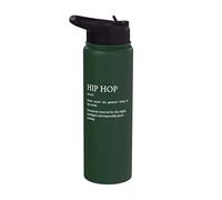 Définition Hip Hop - Explication drôle de rap sarcastique Stainless Steel Insulated Water Bottle