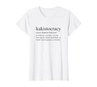 Définition Kakistocratie - Règle du Pire T-Shirt Graphique avec Valeur