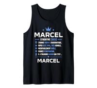 Définition Prénom Marcel personnalisé Humour Marcel Débardeur