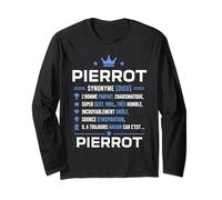 Définition Prénom Pierrot personnalisé Humour Pierrot Manche Longue