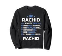 Définition Prénom rachid personnalisé Humour rachid Sweatshirt