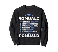 Définition Prénom romuald personnalisé Humour romuald Sweatshirt