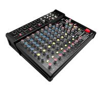 Definitive audio TM 633 BU-DSP - Table de mixage 12 canaux - Bluetooth et USB - DSP 99 effets 24-bit/48 kHz - Lecteur/enregistreur MP3/WAV/APE/FLAC - Entrées combos XLR/Jack - RCA et jack 3,5 mm