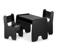 defiPad® Table enfant avec 2 Chaises | Bureau Premium | Table Dessin avec Espace de Rangement | Bureau Enfant Fille | Meuble Chambre | Charge 80kg pour 2-8 Ans