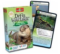 Bioviva – Jeu de cartes Défis Nature Animaux d'eau douce – Fabriqué en France – Multicolore